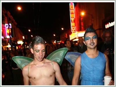 Halloween si doi gay din US